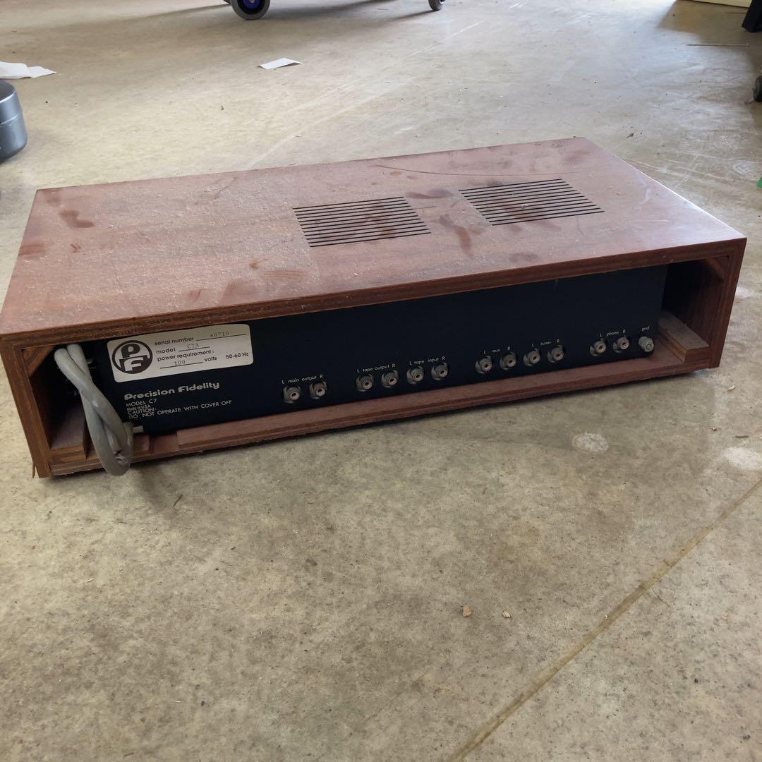 Precision Fidelity model C7A 電源トランスなし