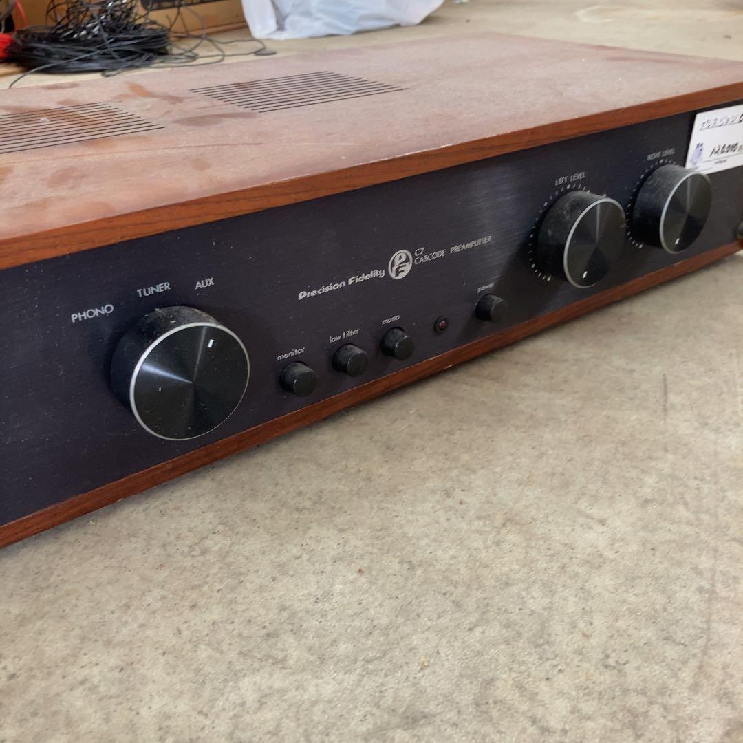 Precision Fidelity model C7A 電源トランスなし