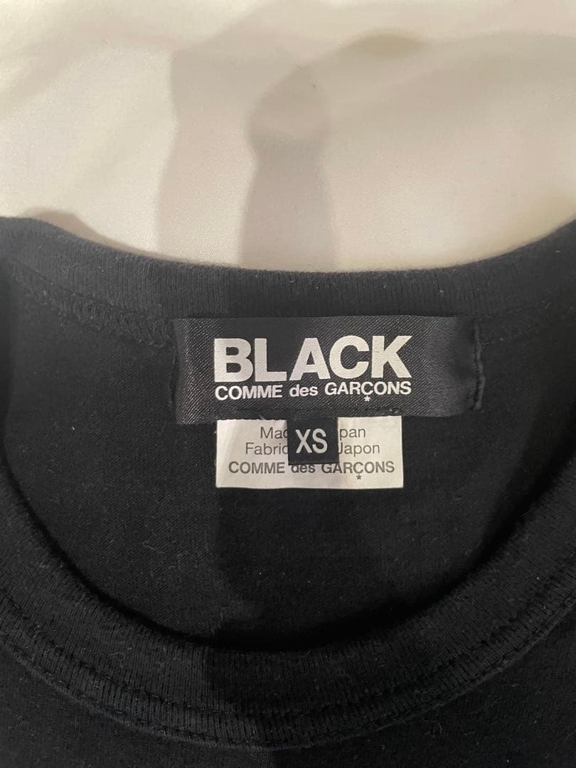 BLACK COMME des GARÇONS 音符Tシャツ