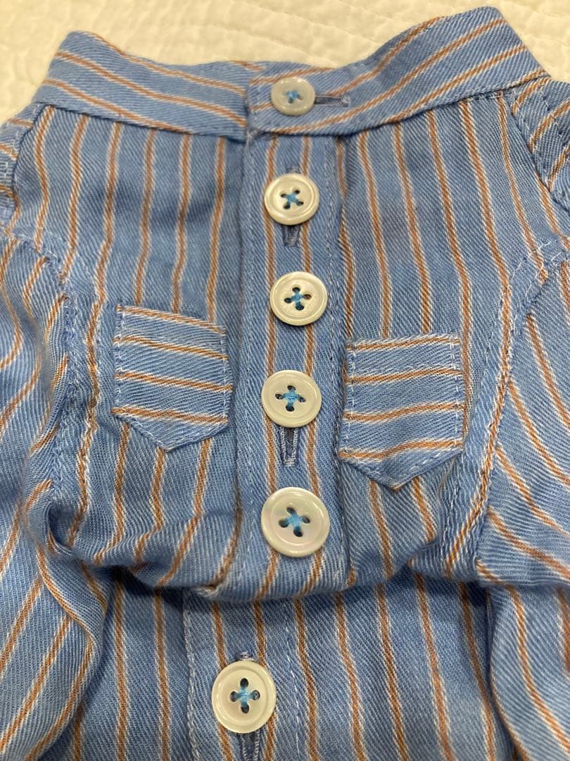 アトリエジジ　バンドカラーシャツ