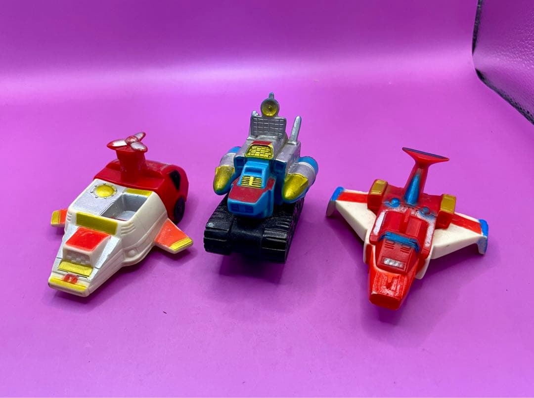 ポピー大鉄人17 シグコンジェット シグコンタンクサブマシン3点セットソフビ人形