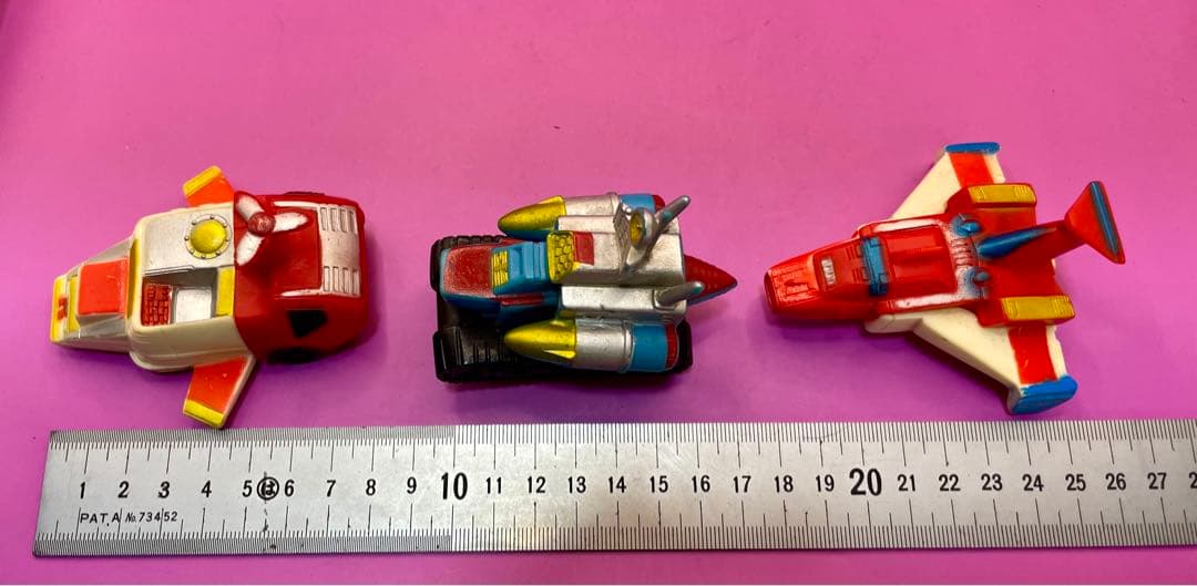 ポピー大鉄人17 シグコンジェット シグコンタンクサブマシン3点セットソフビ人形