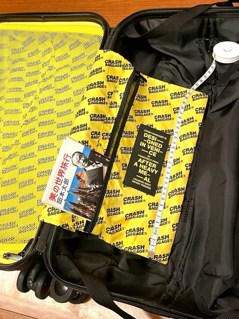 CRASH BAGGAGE（クラッシュバゲージ）　ブラック　Sサイズ