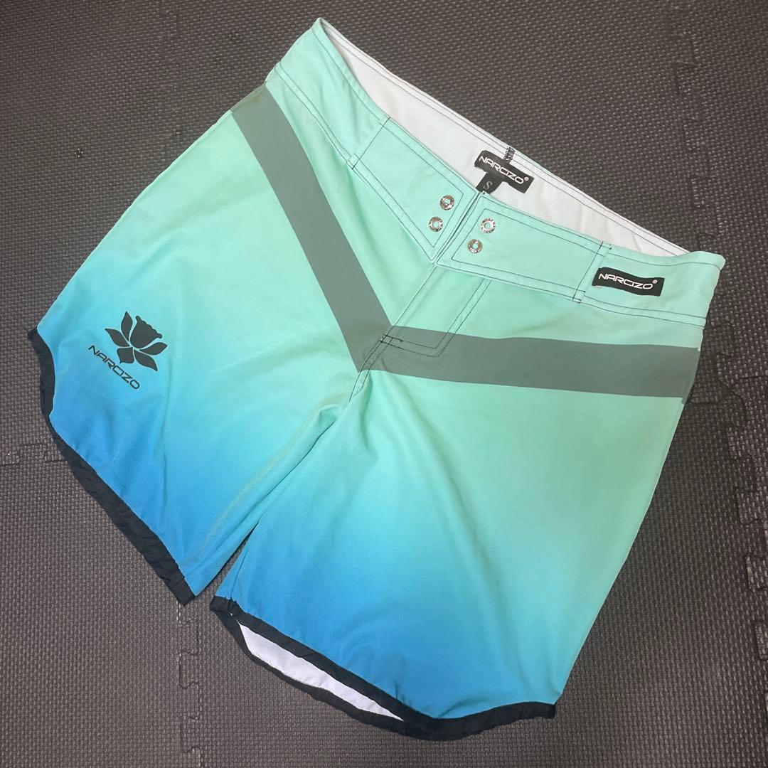 フィジーク サーフパンツ narcizo TURQUOISE 17 Sサイズ