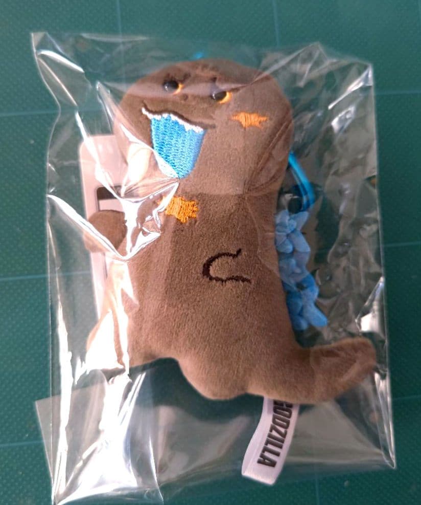 【新品】ゴジラかも。 カラビナマスコットぬいぐるみ 5体セットコレクションに最適