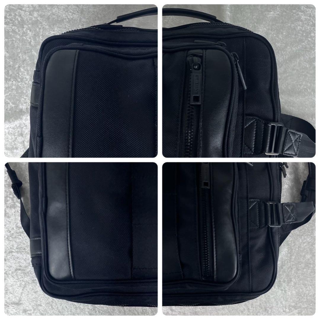 現行 美品 ブリーフィングトリニティコンプ ブラック 2WAY 出張 通勤