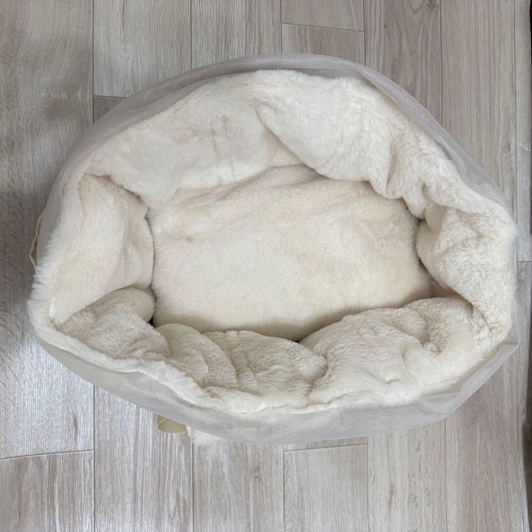 moncheri ペットカートコーデュロイファーバッグ