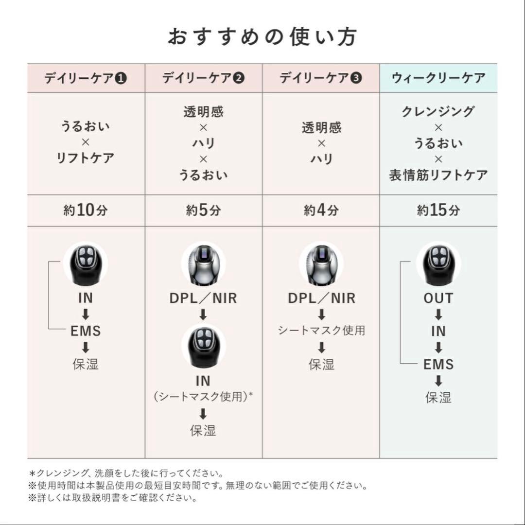 新品 未使用MYTREX MiRAY ONE ホワイト 美顔器 美容ゲル2本付き