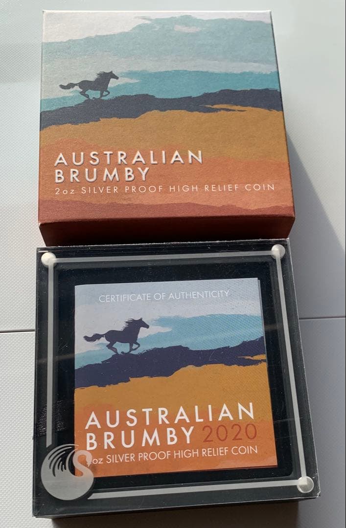 2020年 オーストラリアン・ブランビー 銀貨 2オンス