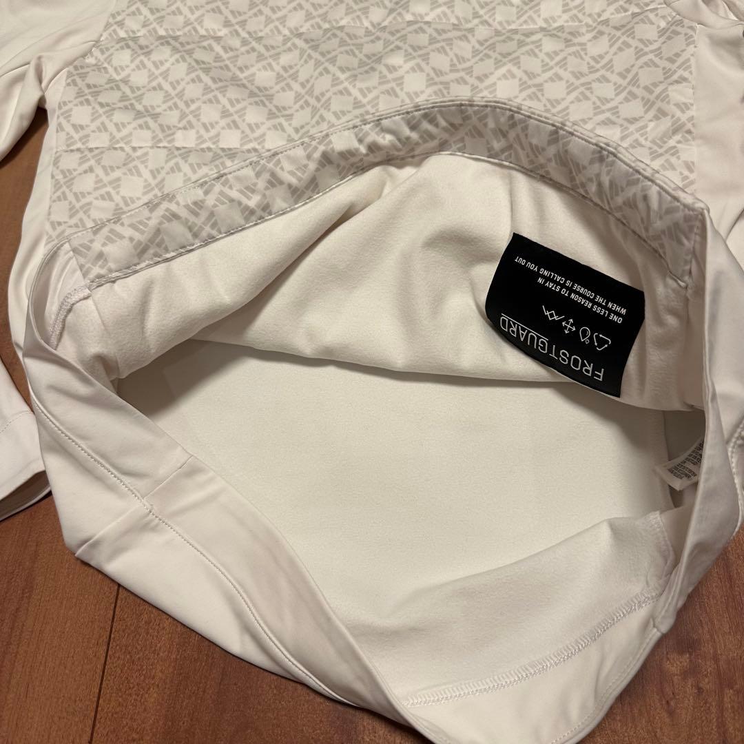 キルト生地　長袖モックネック　極暖　秋冬　真冬　防風　裏起毛　税込19,800