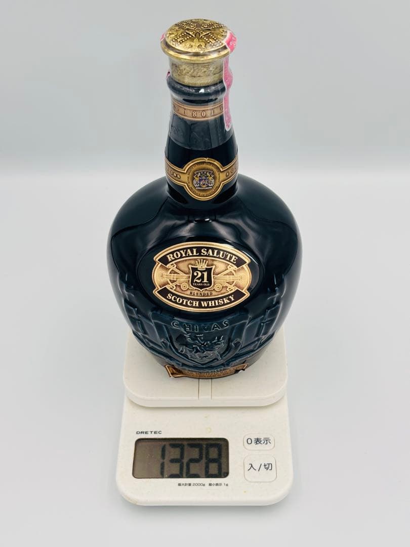 ローヤルサルート 21年 700ml 40% 青ボトル 陶器 古酒
