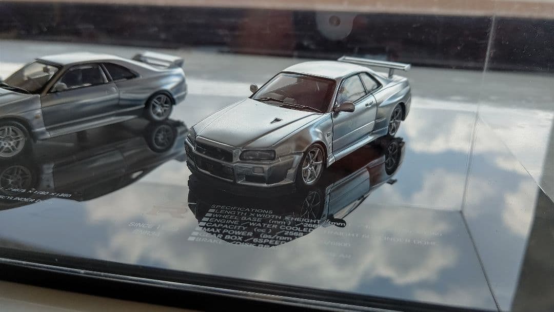 エブロ1/43 日産スカイラインGT-R 三台セット
