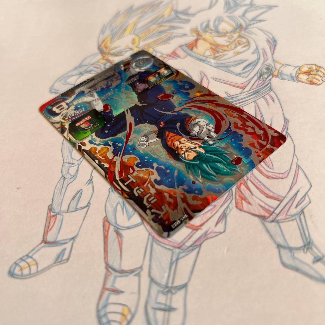 ドラゴンボールヒーローズ⭕️ベジット⭕️sh1-sec2