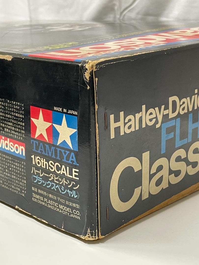 ◆TAMIKA タミヤ ハーレーダビッドソン バイク プラモデル　08137