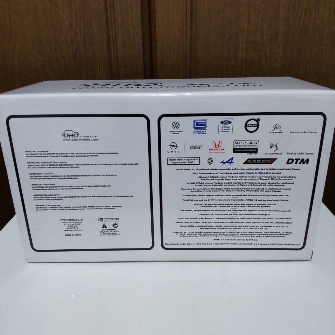 アルピーヌ GTA ヨーロッパカップ 1987 1/18 オットー 京商