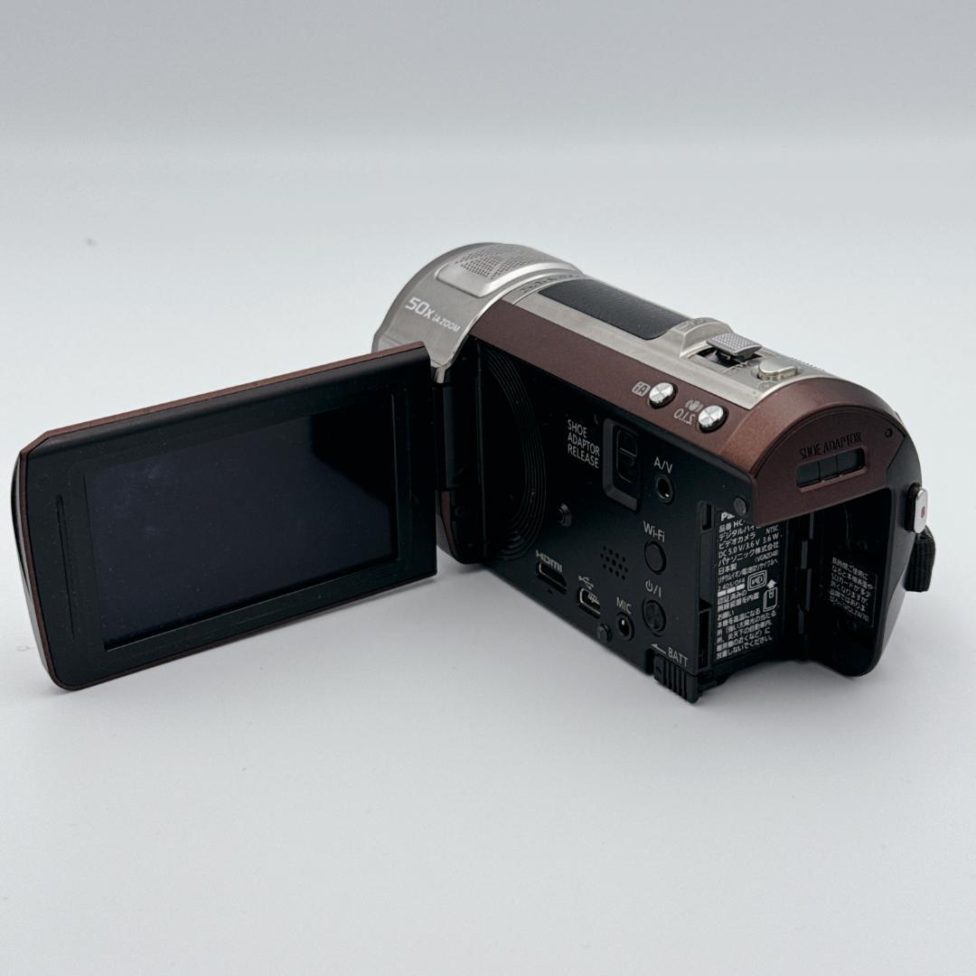 【美品】Panasonic デジタルハイビジョンビデオカメラ HC-V620M