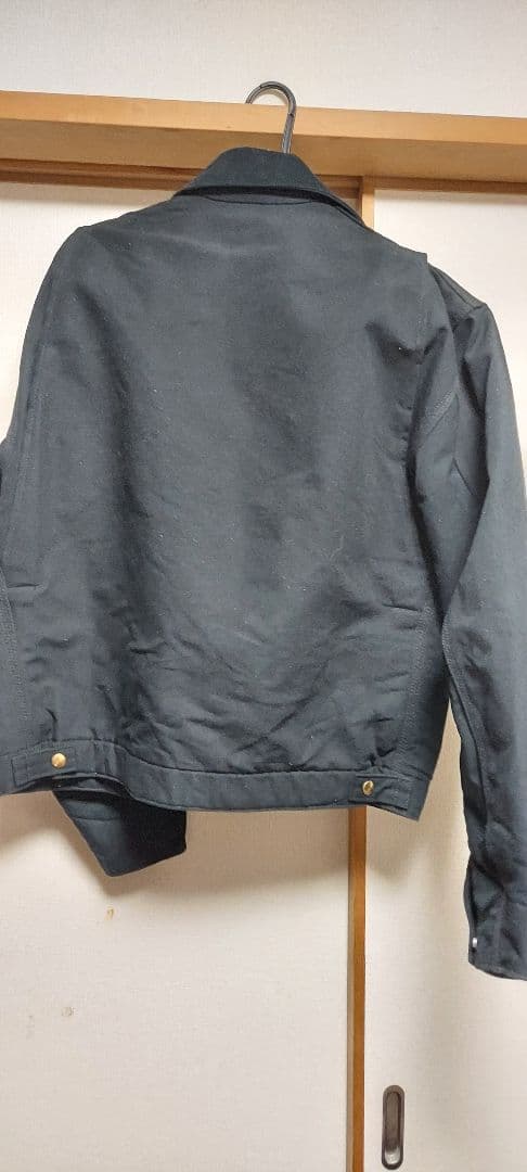 Carhartt 黒ジャケット アメリカ製値下げ可