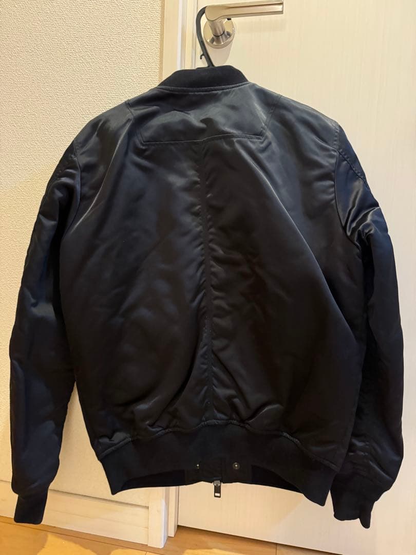 ブラック ライダースジャケット