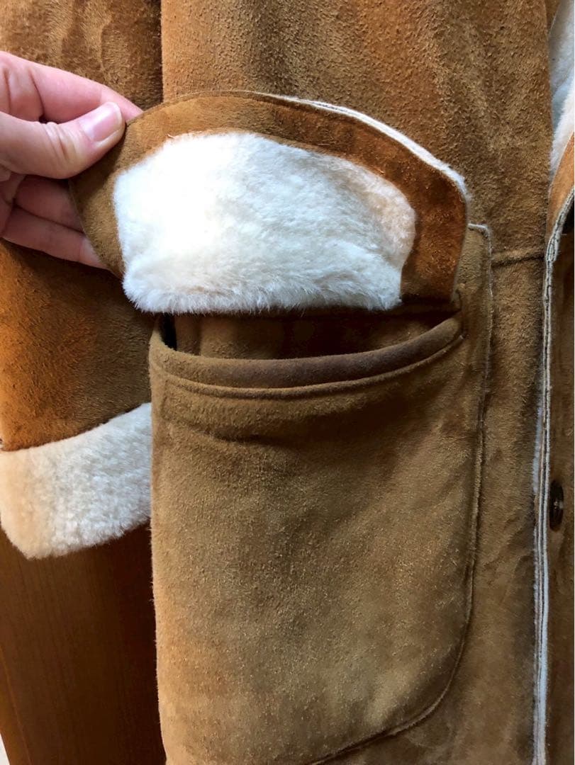 Owen Barry シープスキン　ムートンコート　英国製