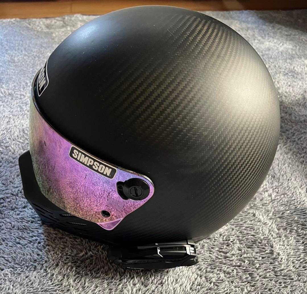 SIMPSOM M30 マッドカーボン　ビーコム、シールド3枚付き