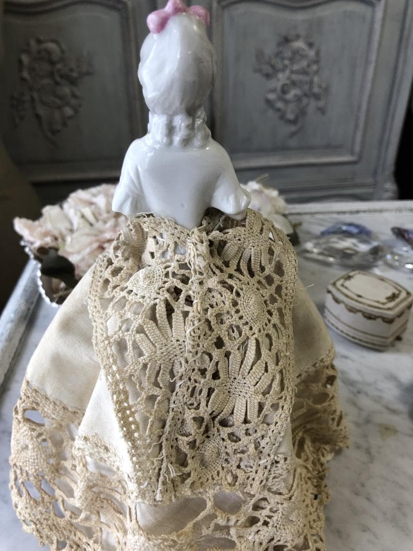 フランスアンティーク　ポーセリン　ドール