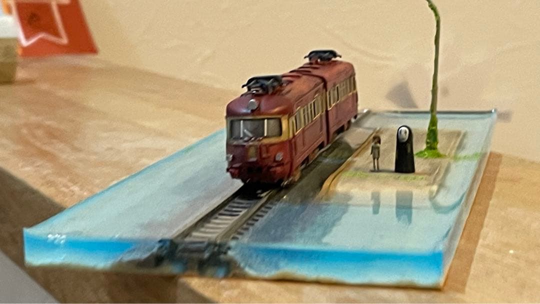 千と千尋の神隠し風　海原鉄道　ジオラマ