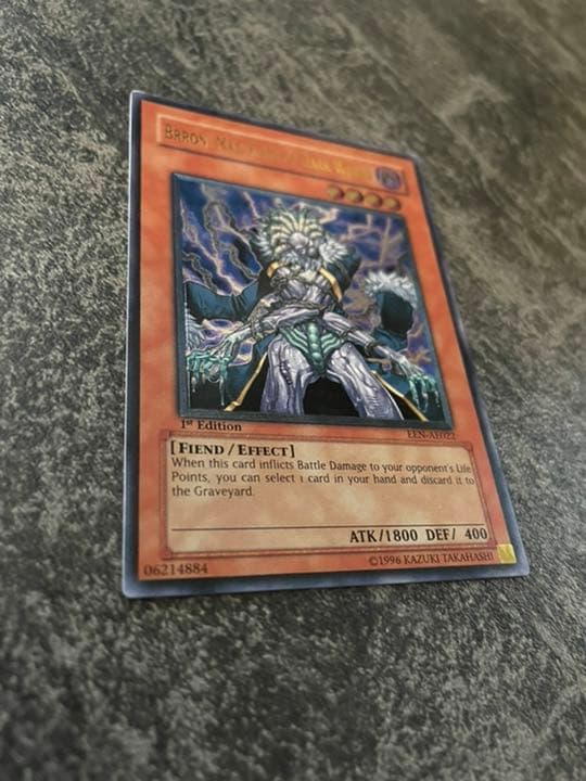 遊戯王 暗黒界の狂王 ブロン 旧アジア版 絶版