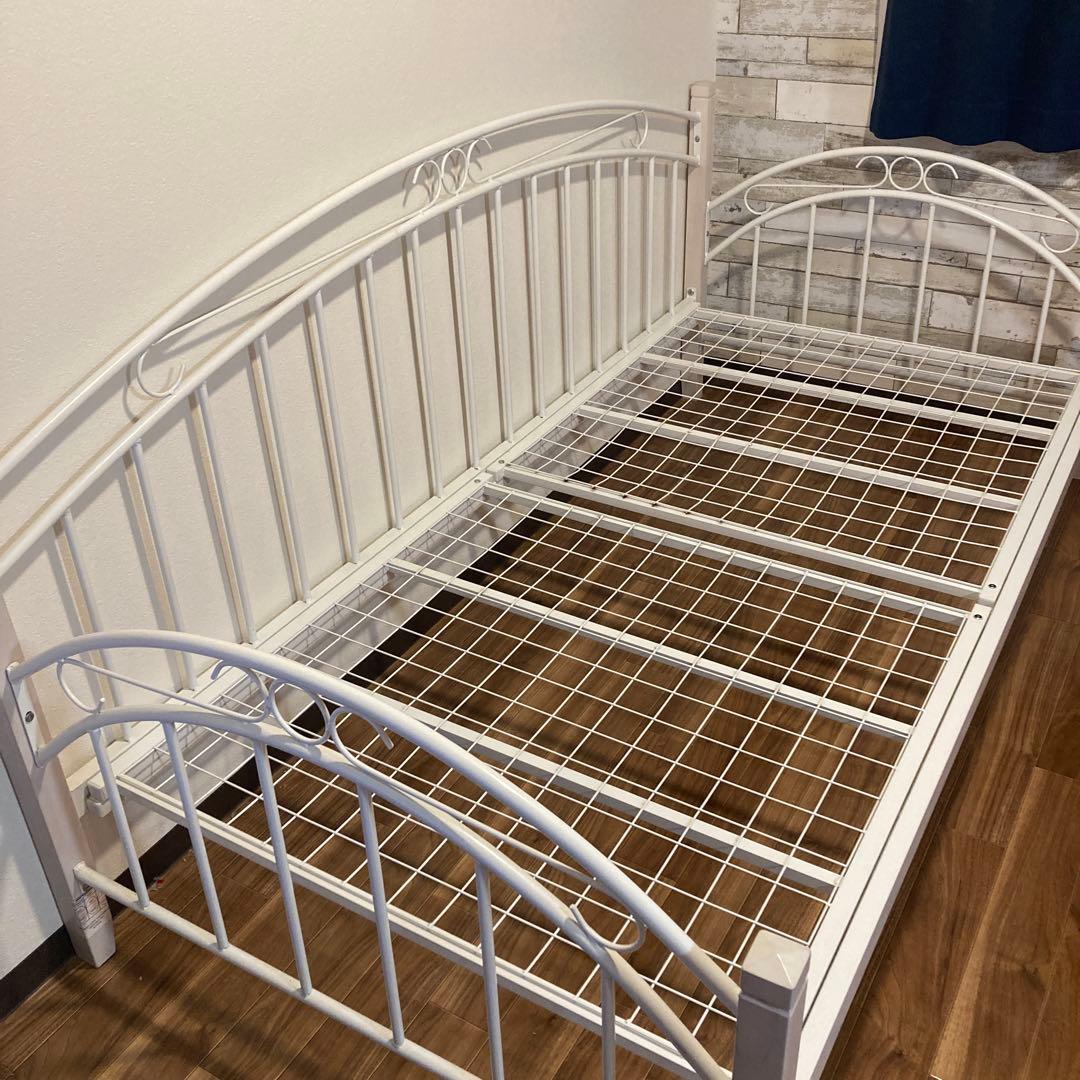 せなシャビーシック風デイベッド　シングル