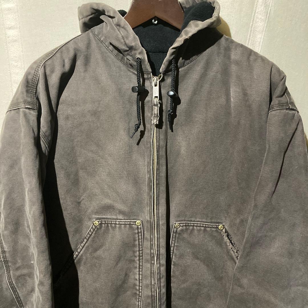 Wallsアクティブジャケット ダックパーカー フェード 雰囲気系