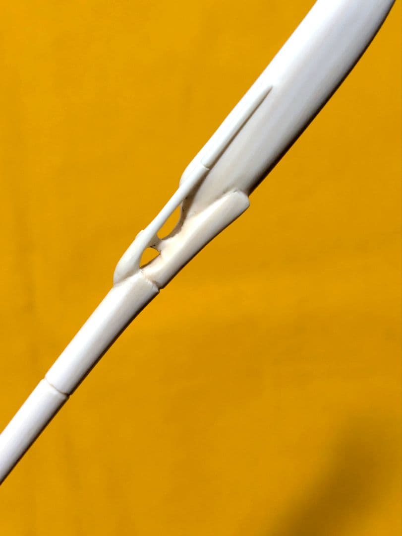 【閉店売り尽し】手彫り茶杓　笹之葉型