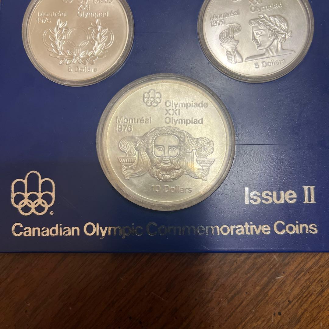 1976年モントリオールオリンピック記念硬貨セット
