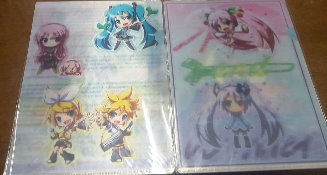 ☆おまけ付★☆初音ミク☆クリアファイル☆3D☆大量セット☆マジカルミライ♪