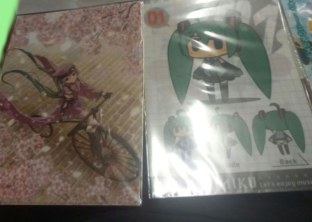 ☆おまけ付★☆初音ミク☆クリアファイル☆3D☆大量セット☆マジカルミライ♪