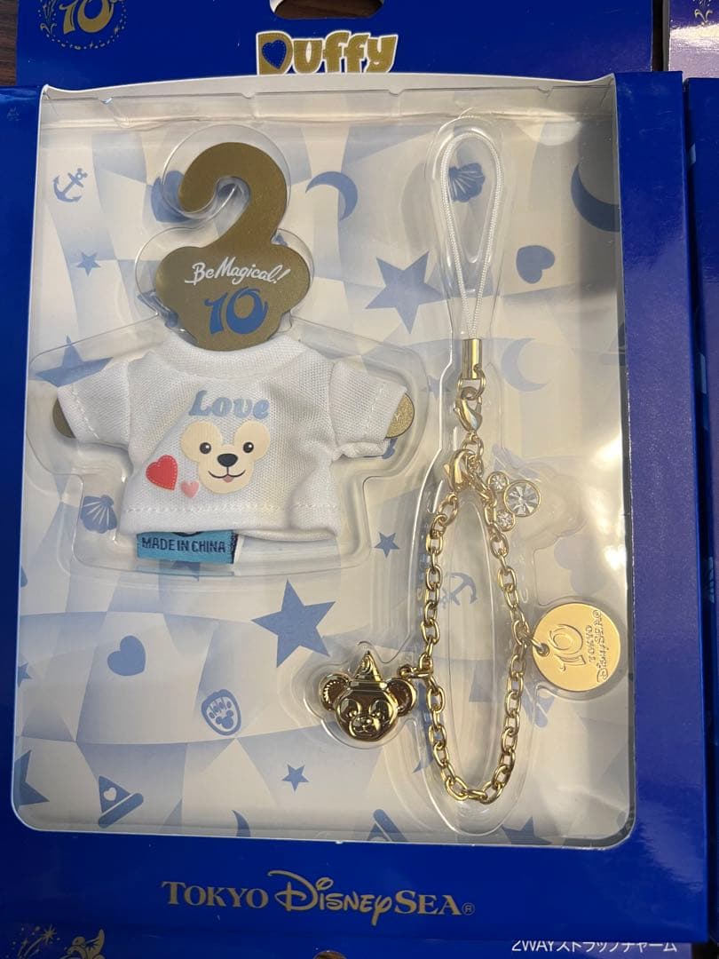 ディズニーシー10周年 ストラップチャーム