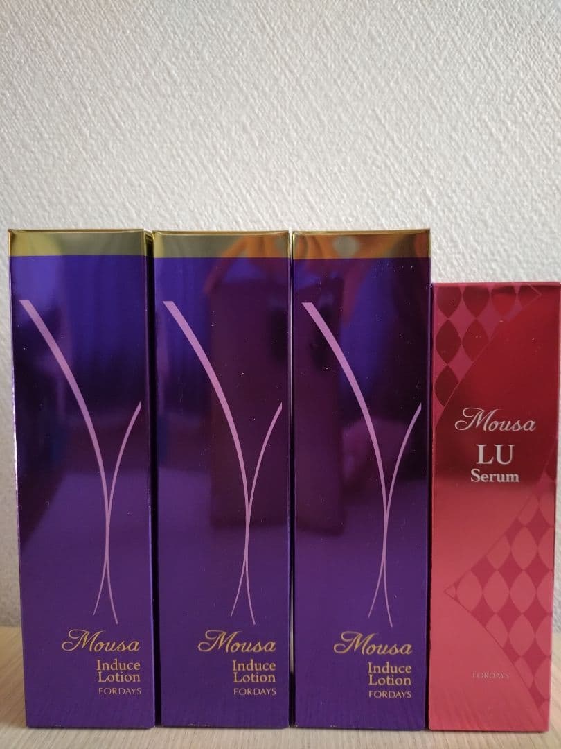 フォーデイズ　ムーサ LU セラム１本 ムーサ インデュースローション ３本