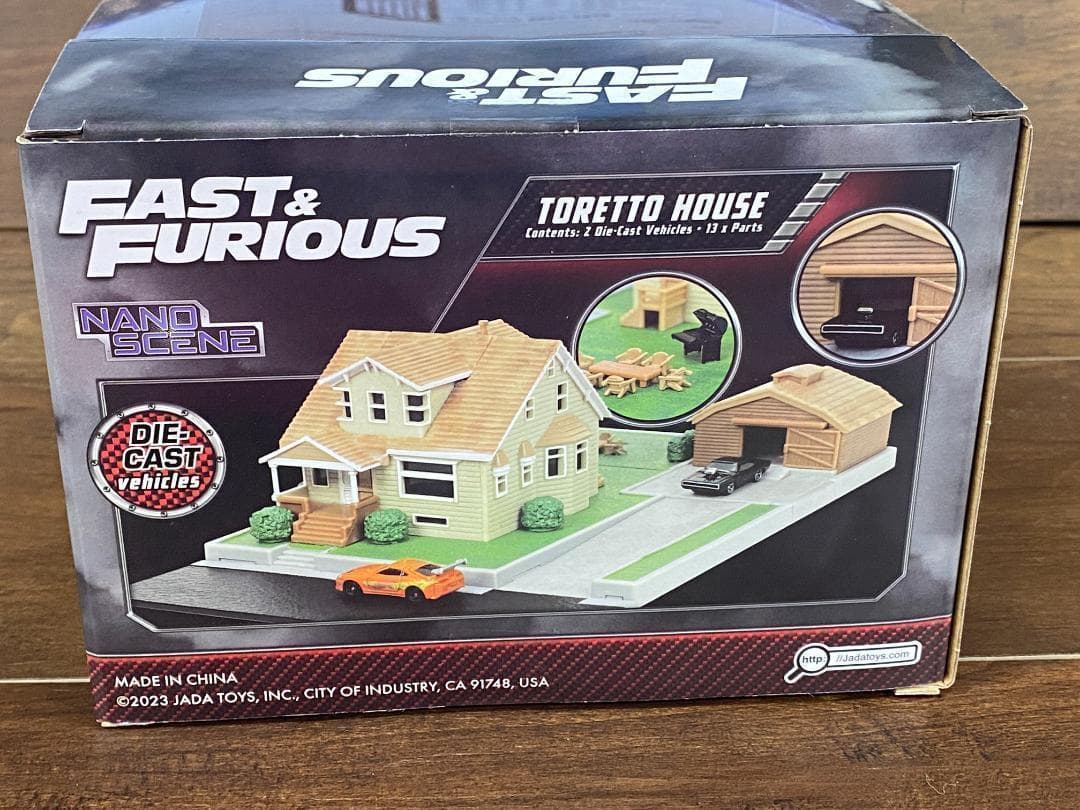 【新品・未使用】ワイルドスピード ドムの家 ジオラマ フィギュア ダイキャスト