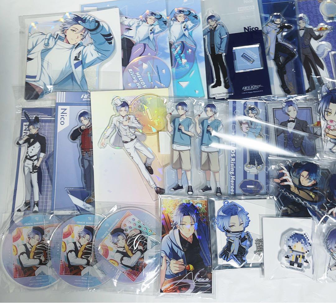 エリオスR ニコ アクリルスタンド アクスタ アクリルキーホルダー アクキー