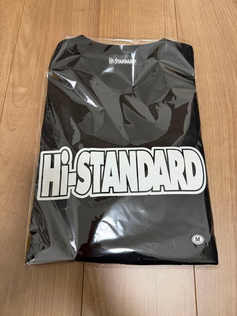 【新品未開封】Hi-STANDARD FATロゴ Tシャツ 黒 Mサイズ