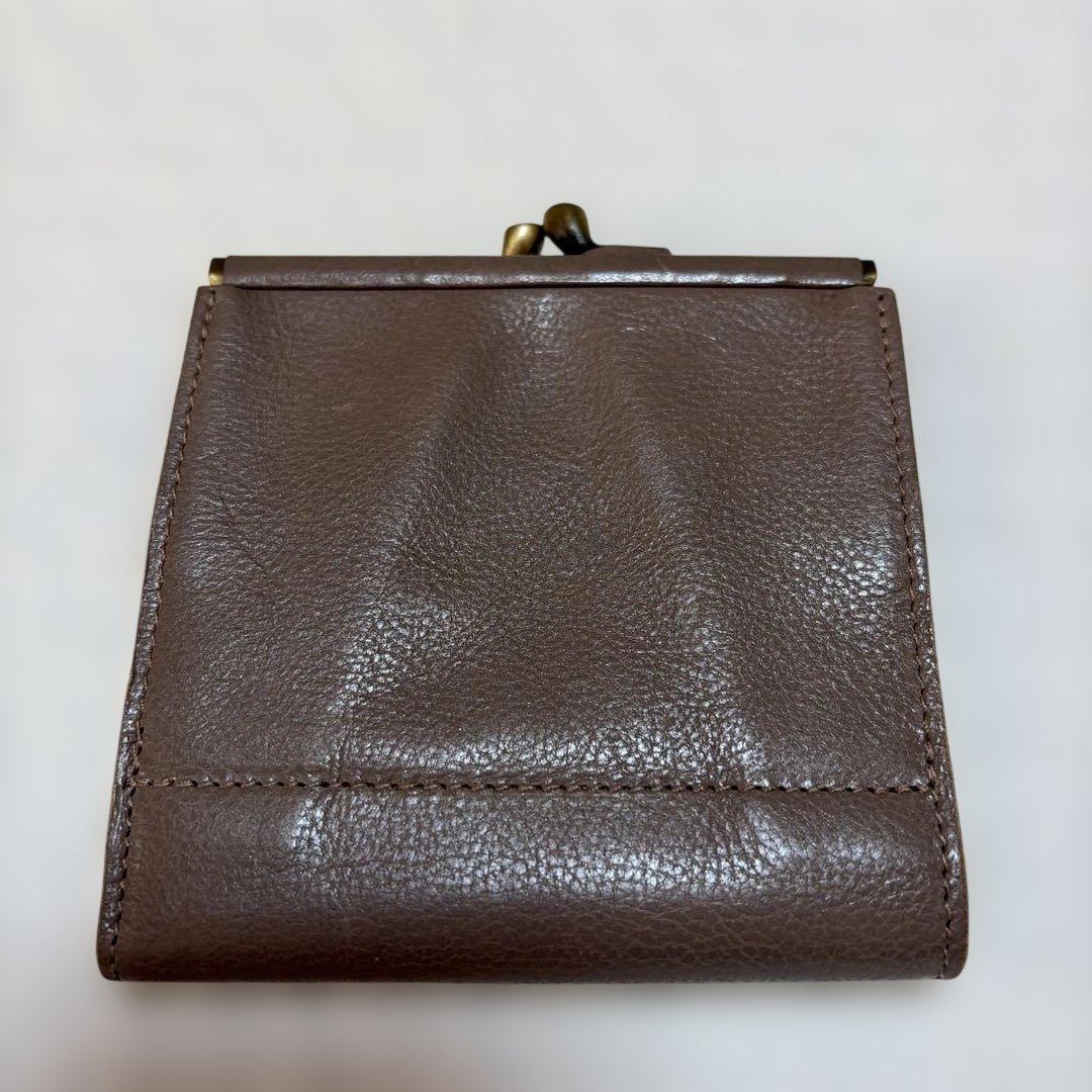 IL BISONTE イルビゾンテ　がま口　二つ折り財布