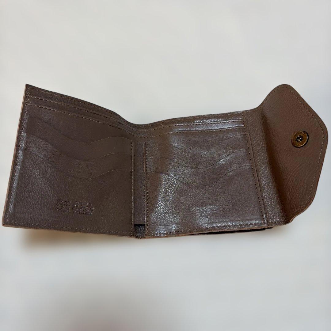 IL BISONTE イルビゾンテ　がま口　二つ折り財布