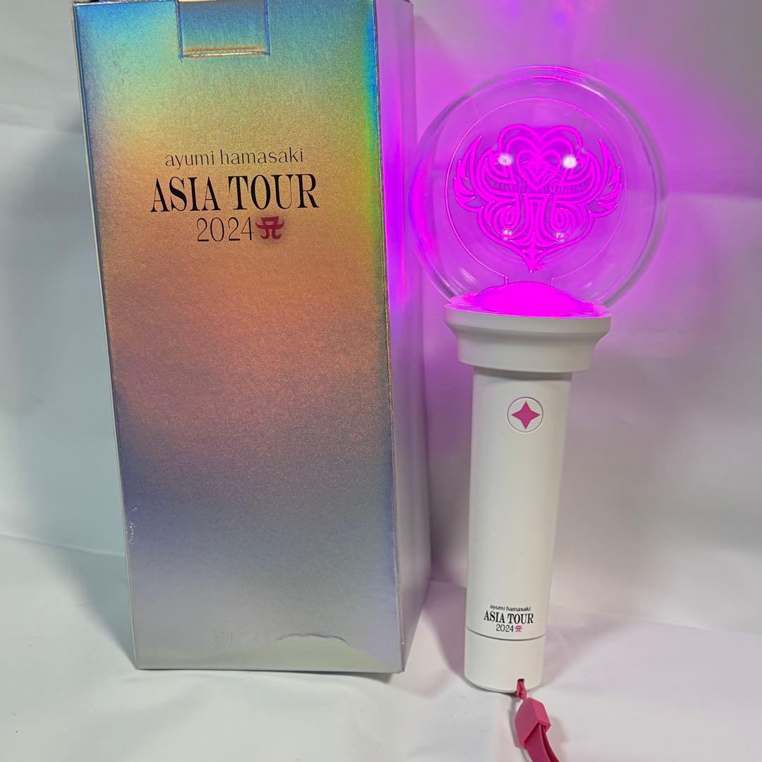 浜崎あゆみ アジアツアー 限定ペンライト 公式グッズ 新品 3種類点灯機能
