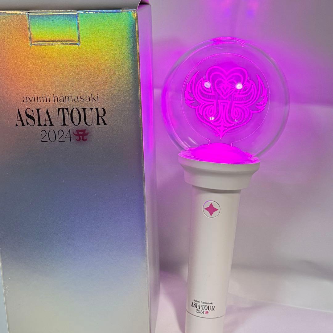 浜崎あゆみ アジアツアー 限定ペンライト 公式グッズ 新品 3種類点灯機能