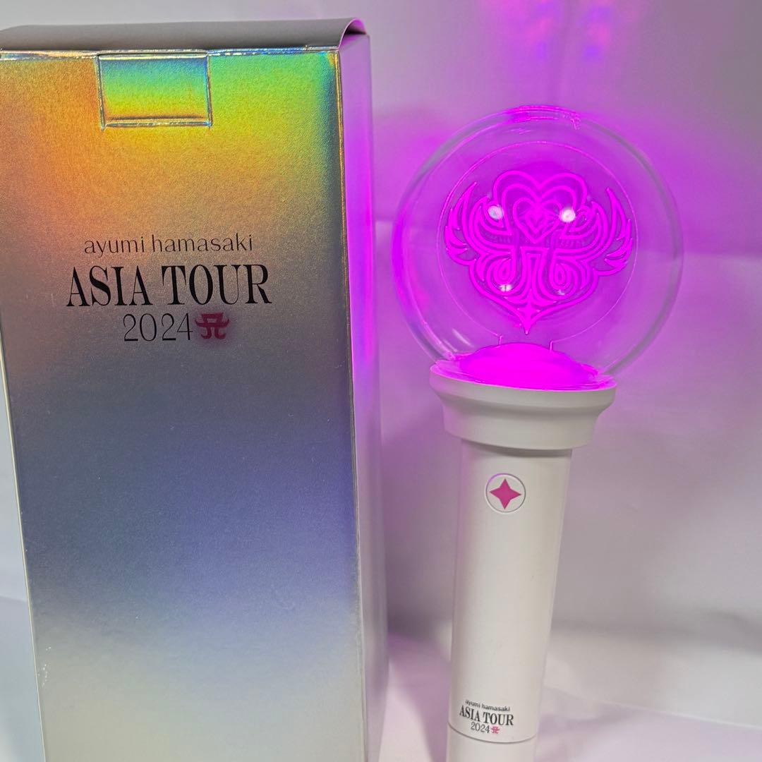 浜崎あゆみ アジアツアー 限定ペンライト 公式グッズ 新品 3種類点灯機能