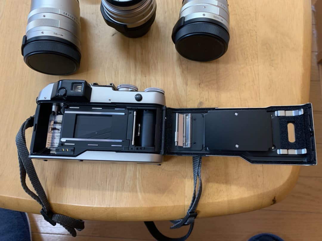 Contax G1 レンズ3本