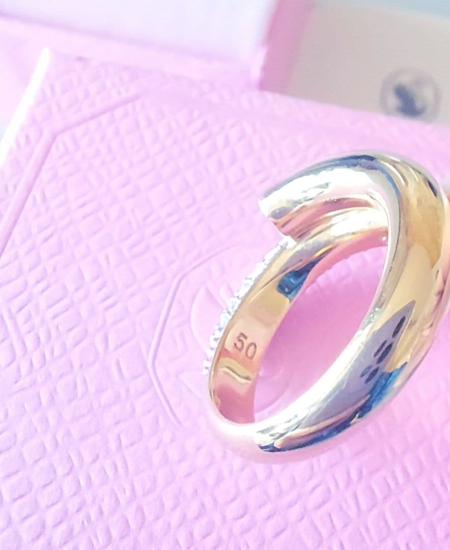 Nonさん専用 箱なし 50 Dextera リング スワロフスキー 指輪