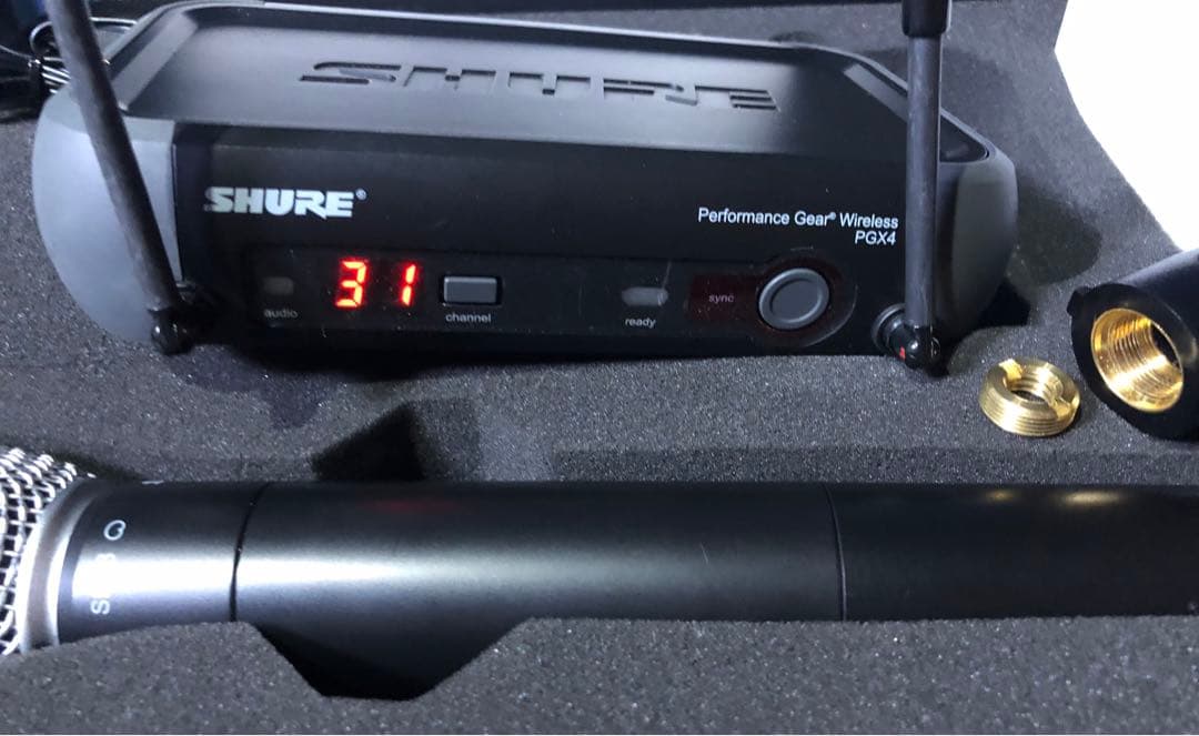 SHURE PGX24ワイヤレスマイクレシーバー