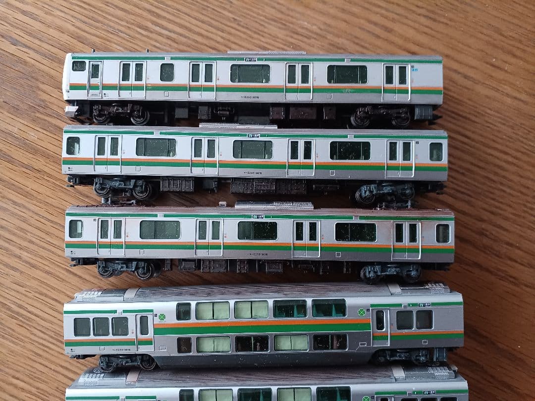 (2000円値下げ)NゲージE233系3000番台10両セットウェザリングあり