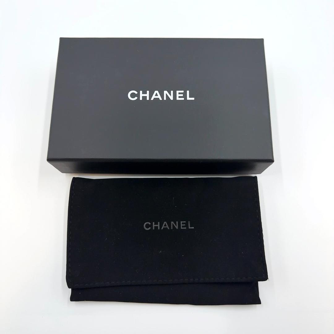 ◇シャネル◇キャビアスキン/マトラッセ/コンパクトウォレット/ケース/財布