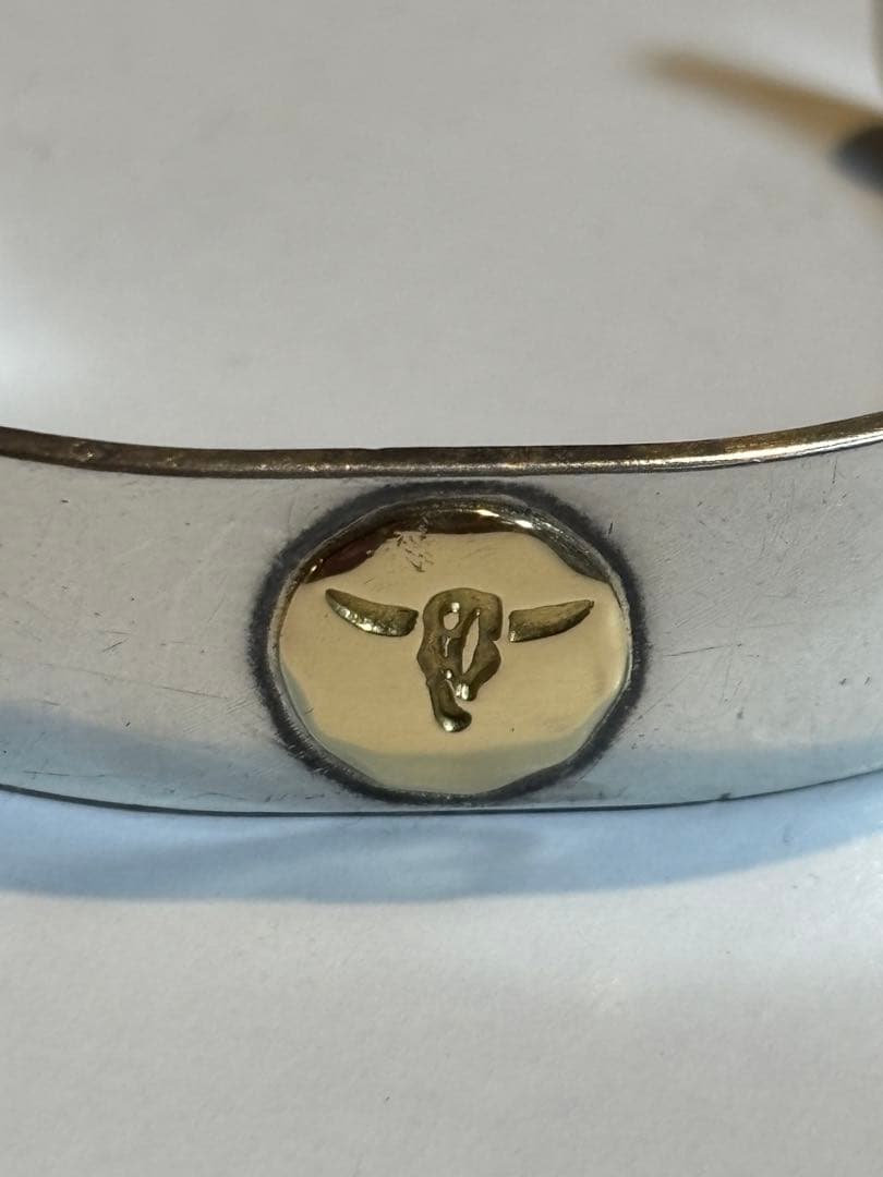 TADY&KING 平打ちバングル Sサイズ シルバー 平打ちブレス