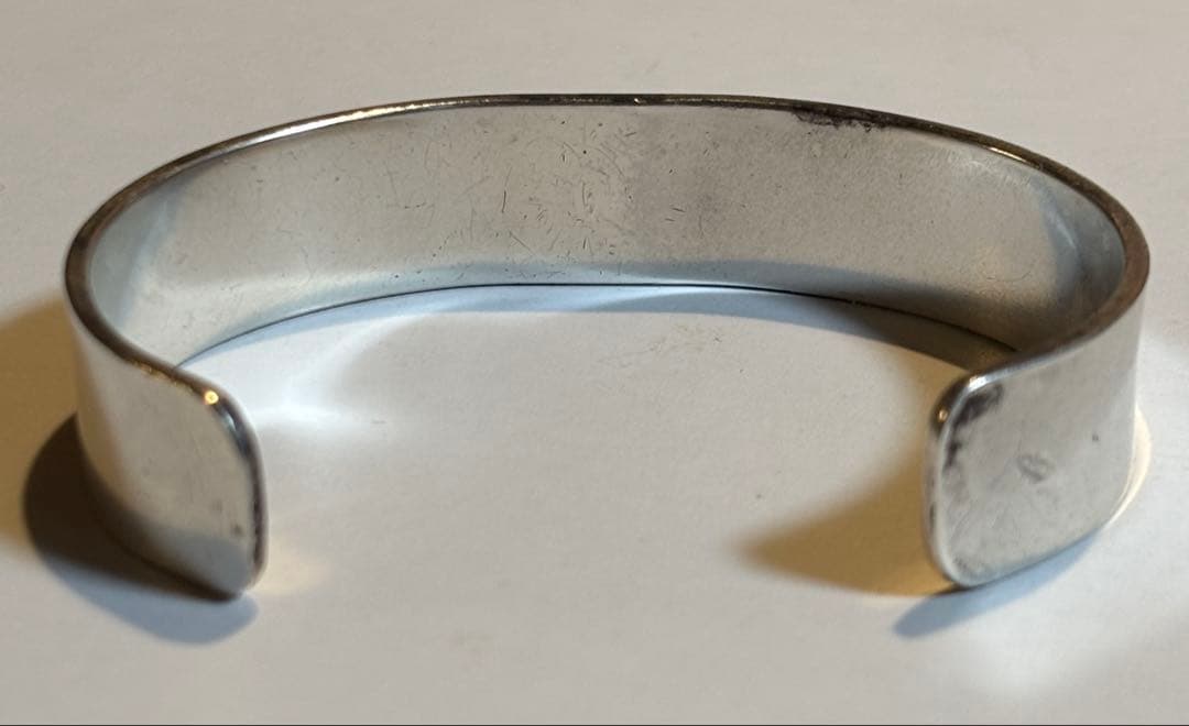 TADY&KING 平打ちバングル Sサイズ シルバー 平打ちブレス